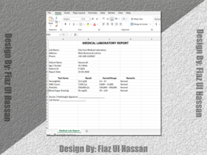 Medical Lab Report