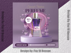Perfume Social media Poster